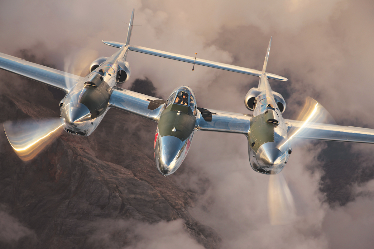 P-38 Lockheed Lightning der Flying Bulls