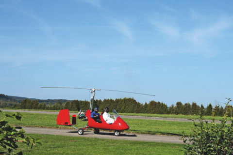 Kontrollverlust im Tragschrauber: Gyro MT03 in Thannhausen