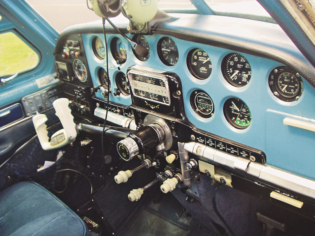 Beechcraft Bonanza Cockpit