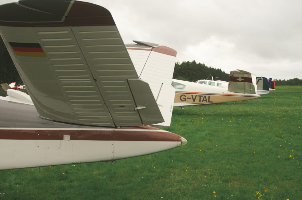 Beechcraft Bonanza V-tail