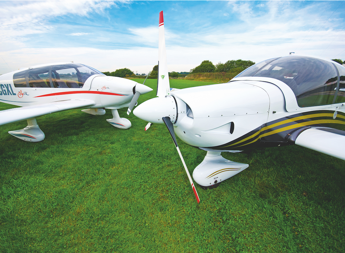 Robin DR 400 mit Lycoming und Centurion im Vergleich