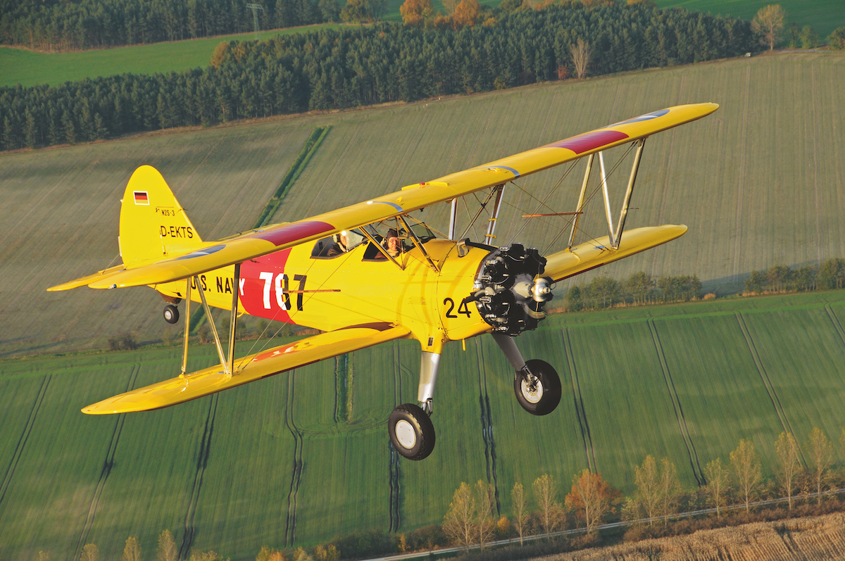 Flugzeug-Reportage: Boeing Stearman