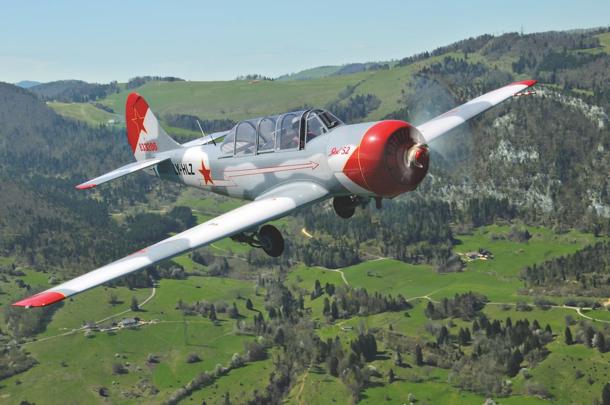 Flugzeug-Porträt: Airshow-Pilot David Oldani und seine Yak-52