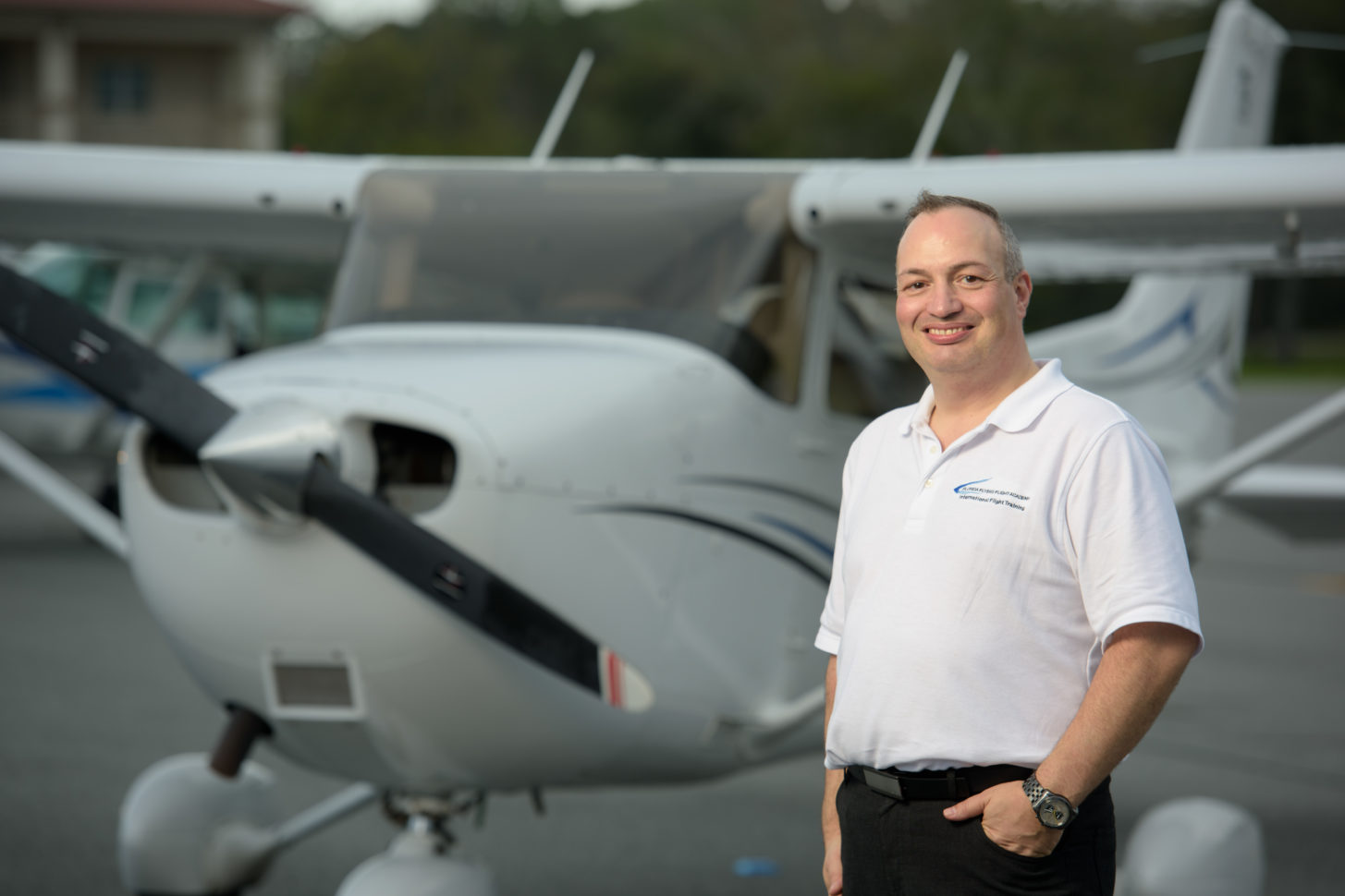 Rainer Pereira Da Silva ist Chef der US-Flugschule Florida Flyers