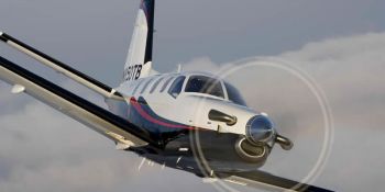 Die TBM850, das derzeitige Flaggschiff der Firma Socata