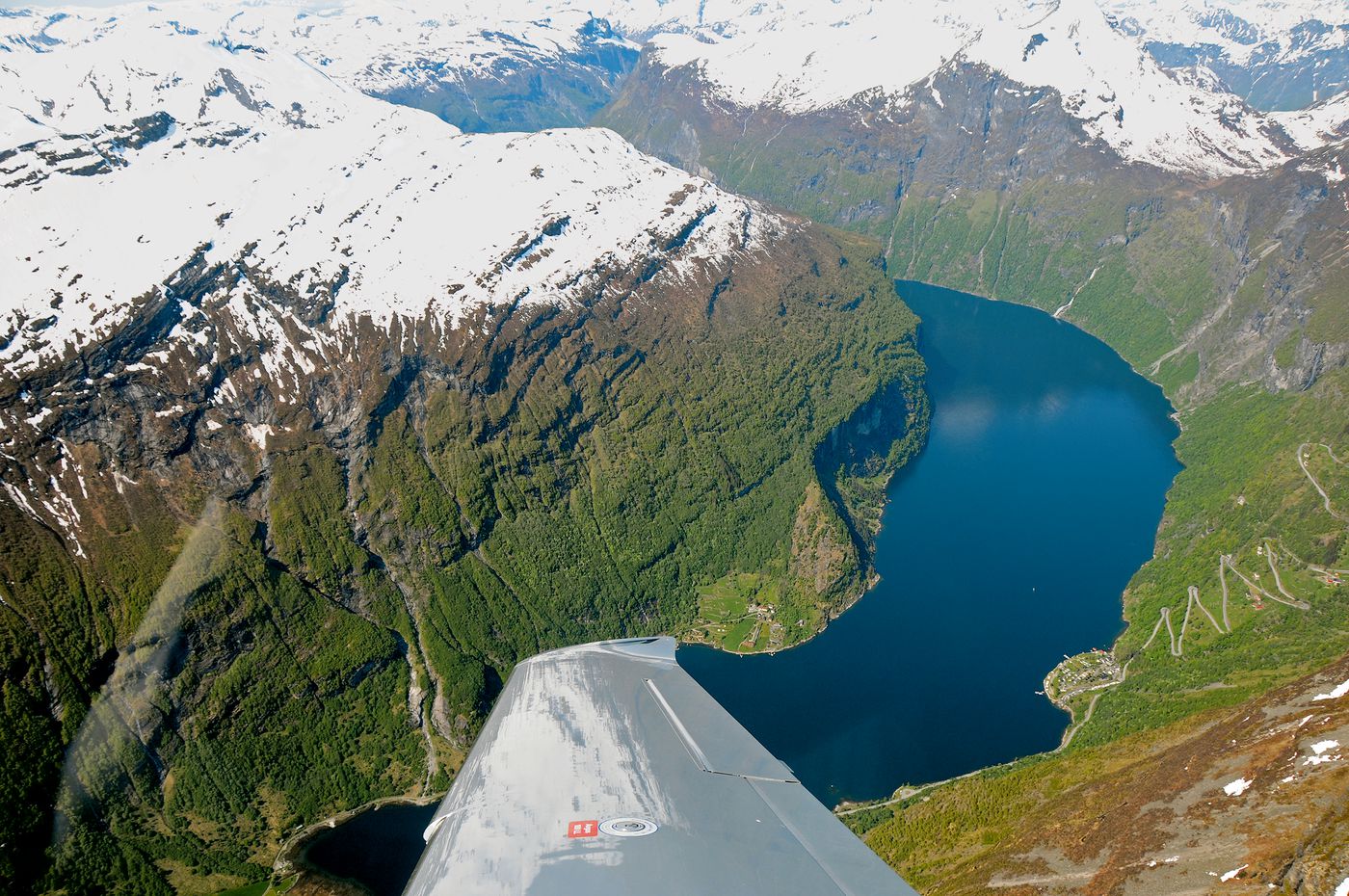 Der Geirangerfjord in Norwegen