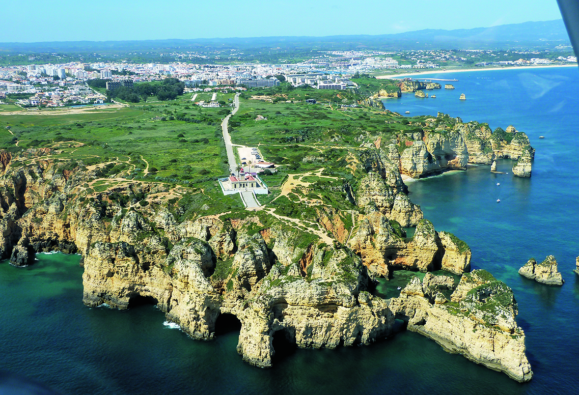 Das Cabo da Roca in Portugal, westlichster Punkt Europas