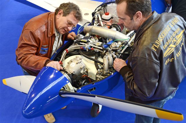Motoren gibt es in diesem Jahr wieder an der fliegermagazin Engine-Area 