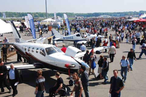 Die AERO Friedrichshafen findet vom 2. bis 5. April 2009 statt