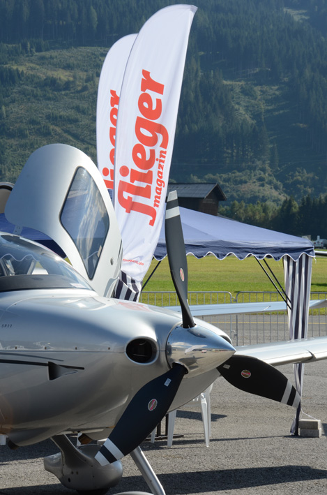 Man sieht sich! Auch das fliegermagazin ist mit dabei auf der Air Expo in Zell am See