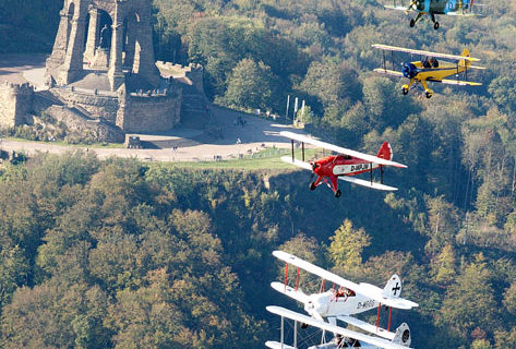 Kiebitz-Patrouille: Zum Treffen am Samstag werden über 25 der UL-Doppeldecker erwartet