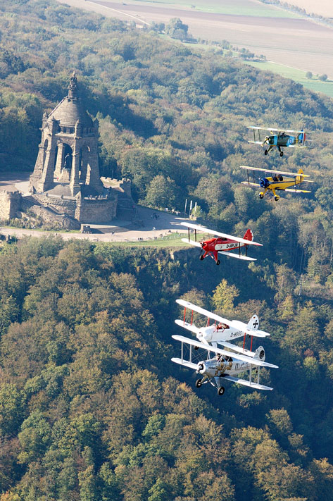 Kiebitz-Patrouille: Zum Treffen am Samstag werden über 25 der UL-Doppeldecker erwartet