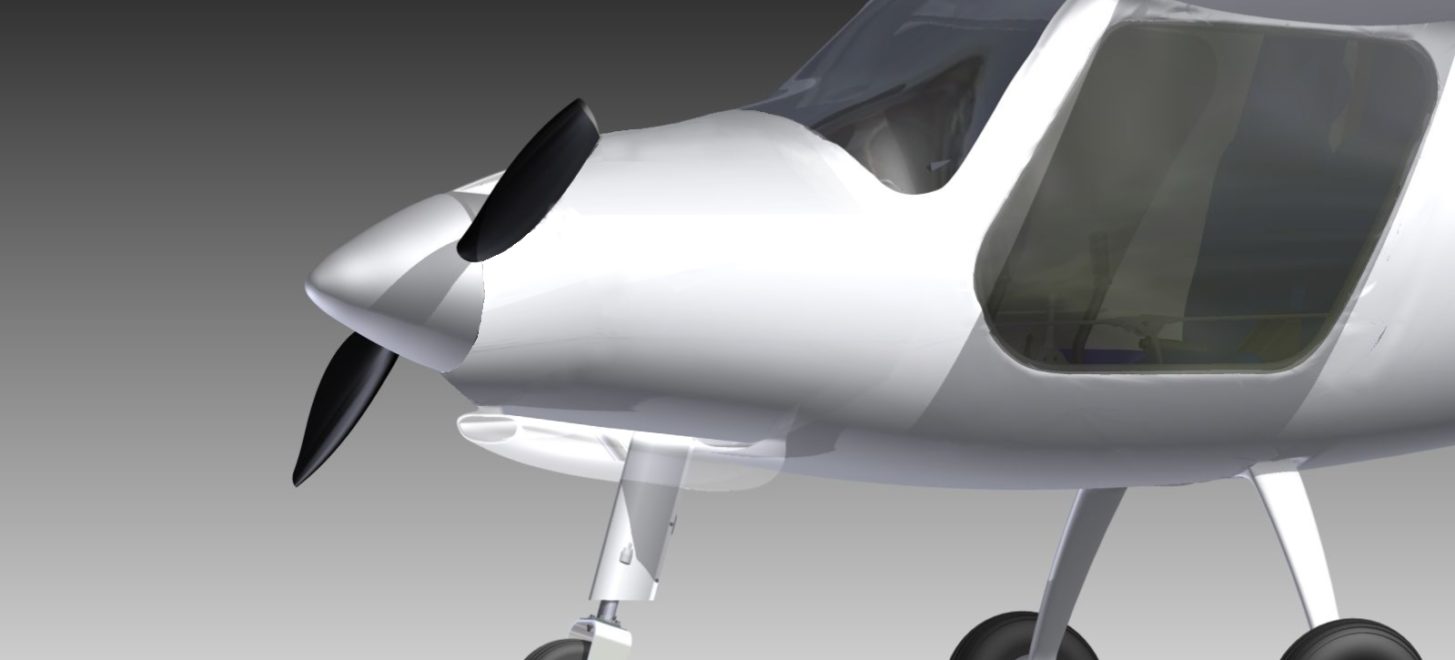 Schulflugzeug Alpha Trainer von Pipistrel