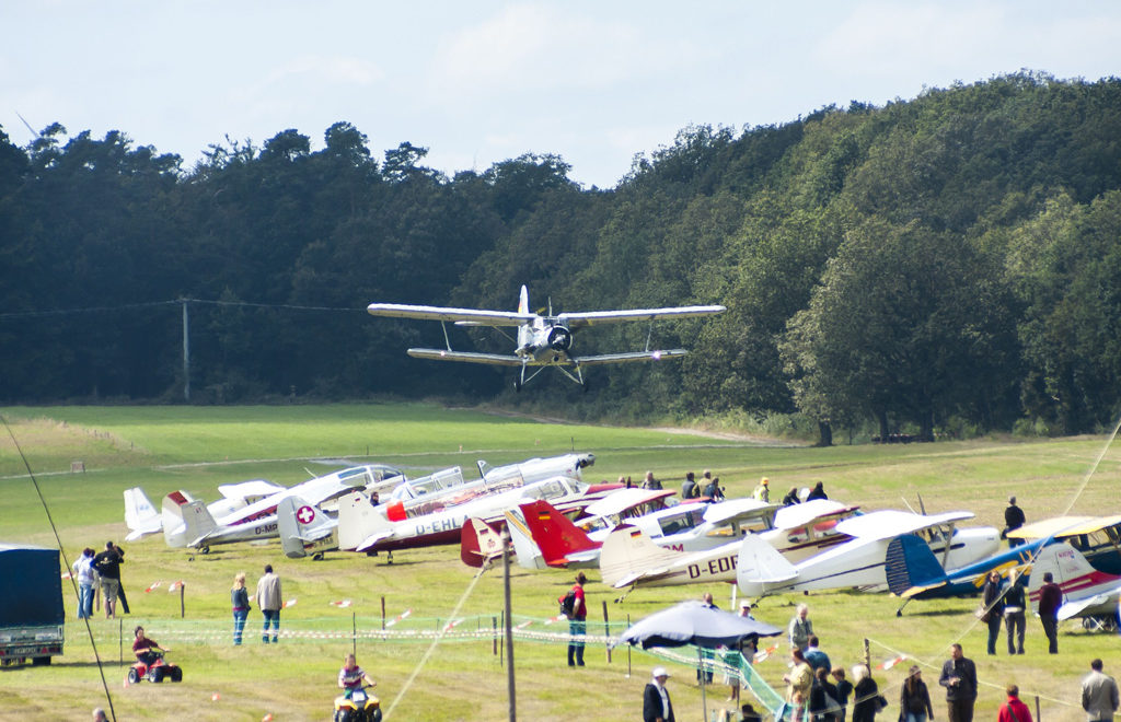 Kaiserwetter zum Geburtstags-Flugfest