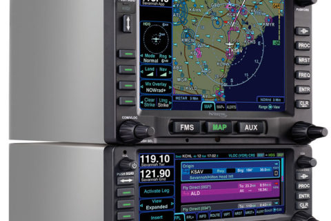 In Europa angekommen: Avidyne IFD 540 (oberes Gerät) und IFD 440 mit Zulassung der EASA