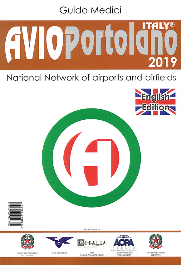 Neue Ausgabe: Avioportolano 2019 für Fliegerreisen in Italien