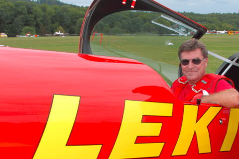 Klaus Lenhart: erfolgreicher Pilot und Unternehmer 