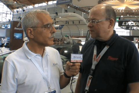 Paul Bertorelli von Avweb im Gespräch mit fliegermagazin-Chefredakteur Thomas Borchert