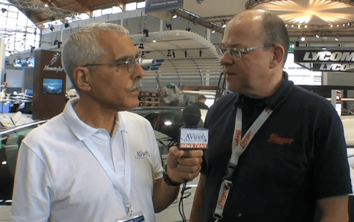 Paul Bertorelli von Avweb im Gespräch mit fliegermagazin-Chefredakteur Thomas Borchert