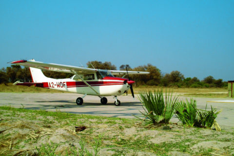 Traumziel: Viele Piloten zieht es nach Afrika, z.B. Südafrika, Namibia oder wie im Bild Botswana
