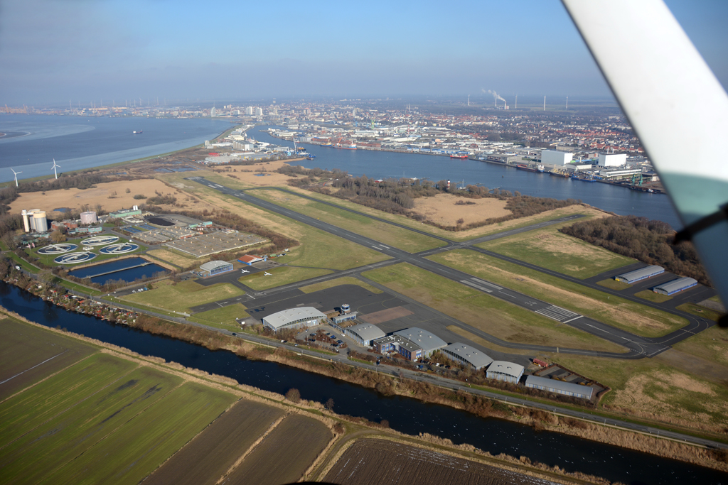 Flugplatz Bremerhaven (EDWB): Ab dem 1. März soll hier Schluss sein