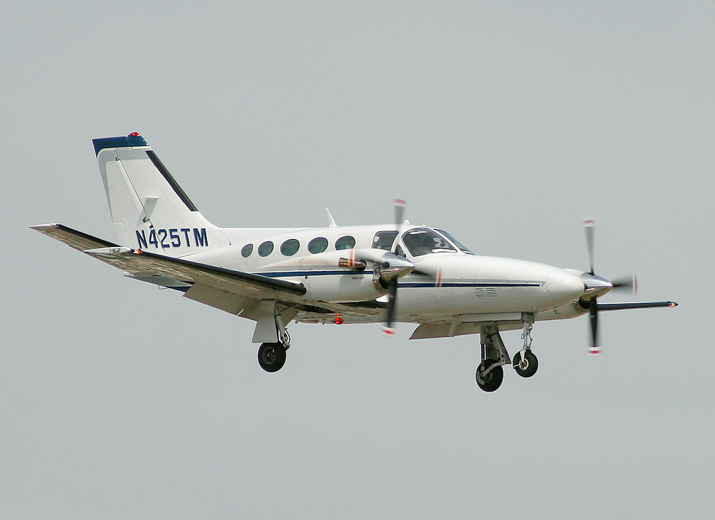 Cessna 425 - Eine baugleiche Maschine startete von einem Rollweg aus in Frankfurt