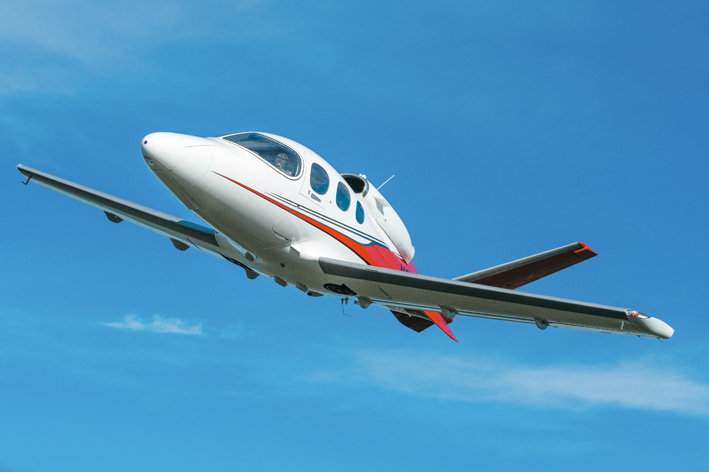 Vertreter einer neuen Klasse: Vision SF50 von Cirrus Aircraft