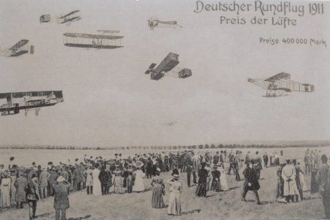 Der erste Deutschlandflug fand 1911 statt