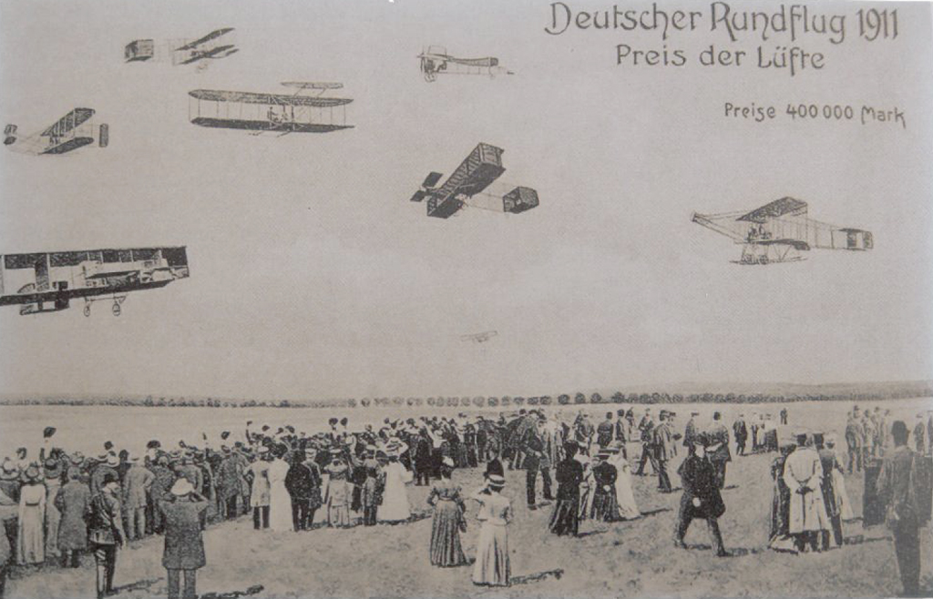 Der erste Deutschlandflug fand 1911 statt