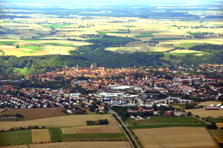 Viel zu sehen unterwegs: Rothenburg ob der Tauber