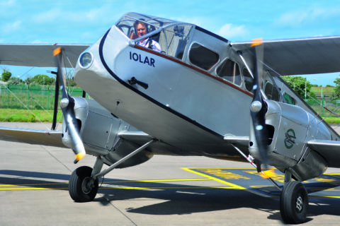Der Adler fliegt: Die DH 84 Dragon der Aer Lingus ist auf Airshows gern gesehen