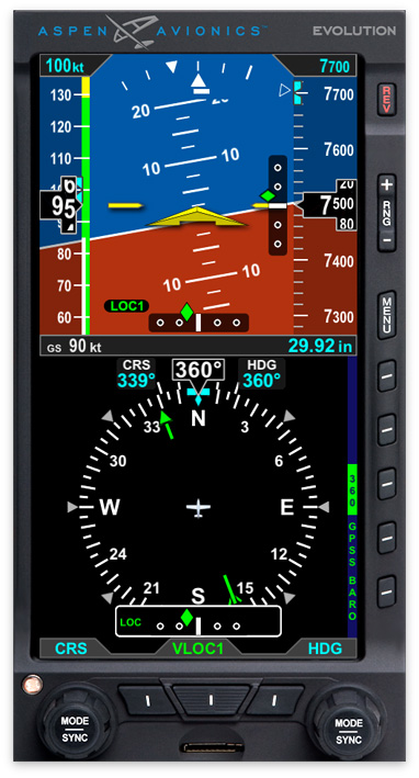 Zwei in einem: Nachrüst-Avionik Evolution E5 von Aspen