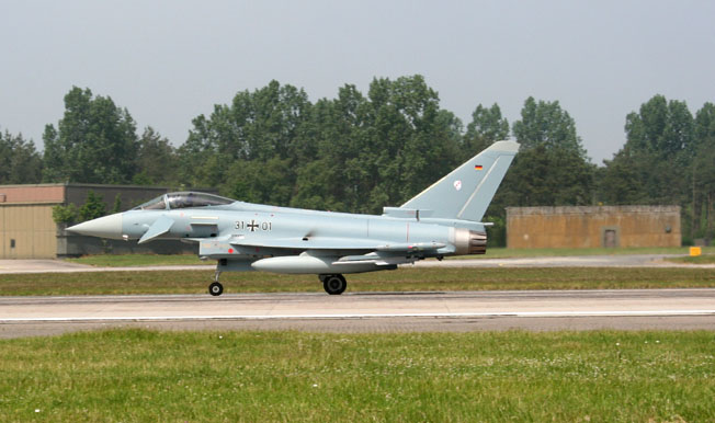Ablösung: Den Job der Phantom übernimmt in Wittmund jetzt der Eurofighter
