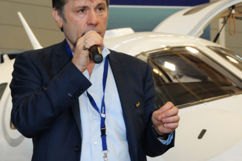 Bruce Dickinson auf der AERO 2014