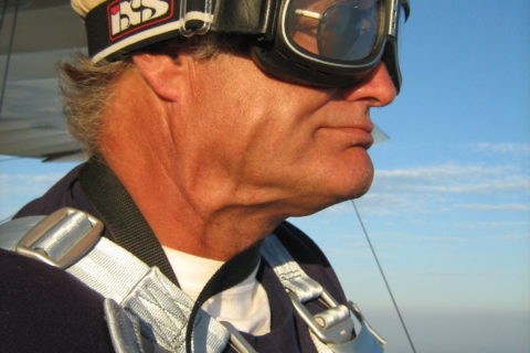 Immer ein leidenschaftlicher Flieger, egal »in« welchem Flugzeug: Jochen Ewald