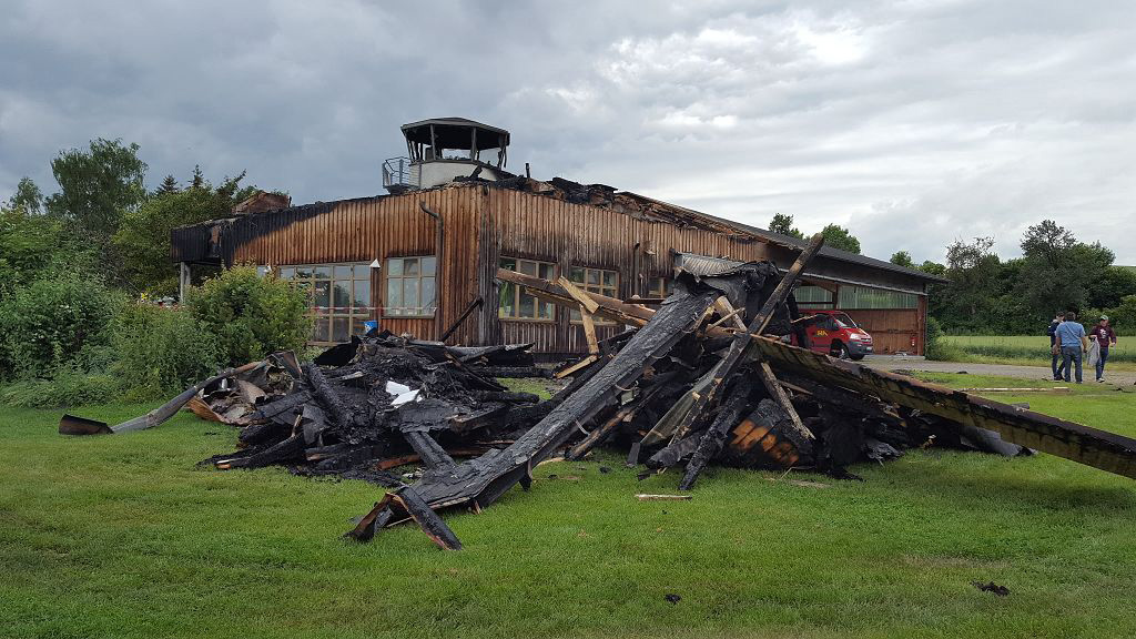 Viel zerstört: Das Feuer brach in der Nacht zum 26. Juli aus