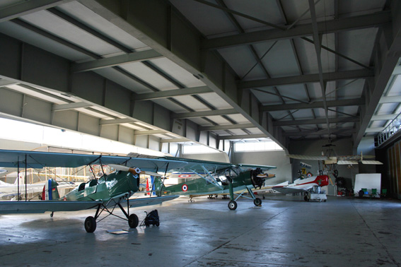 Raritäten: Zur Flotte des Fliegenden Museums gehören Einzelstücke und Exoten