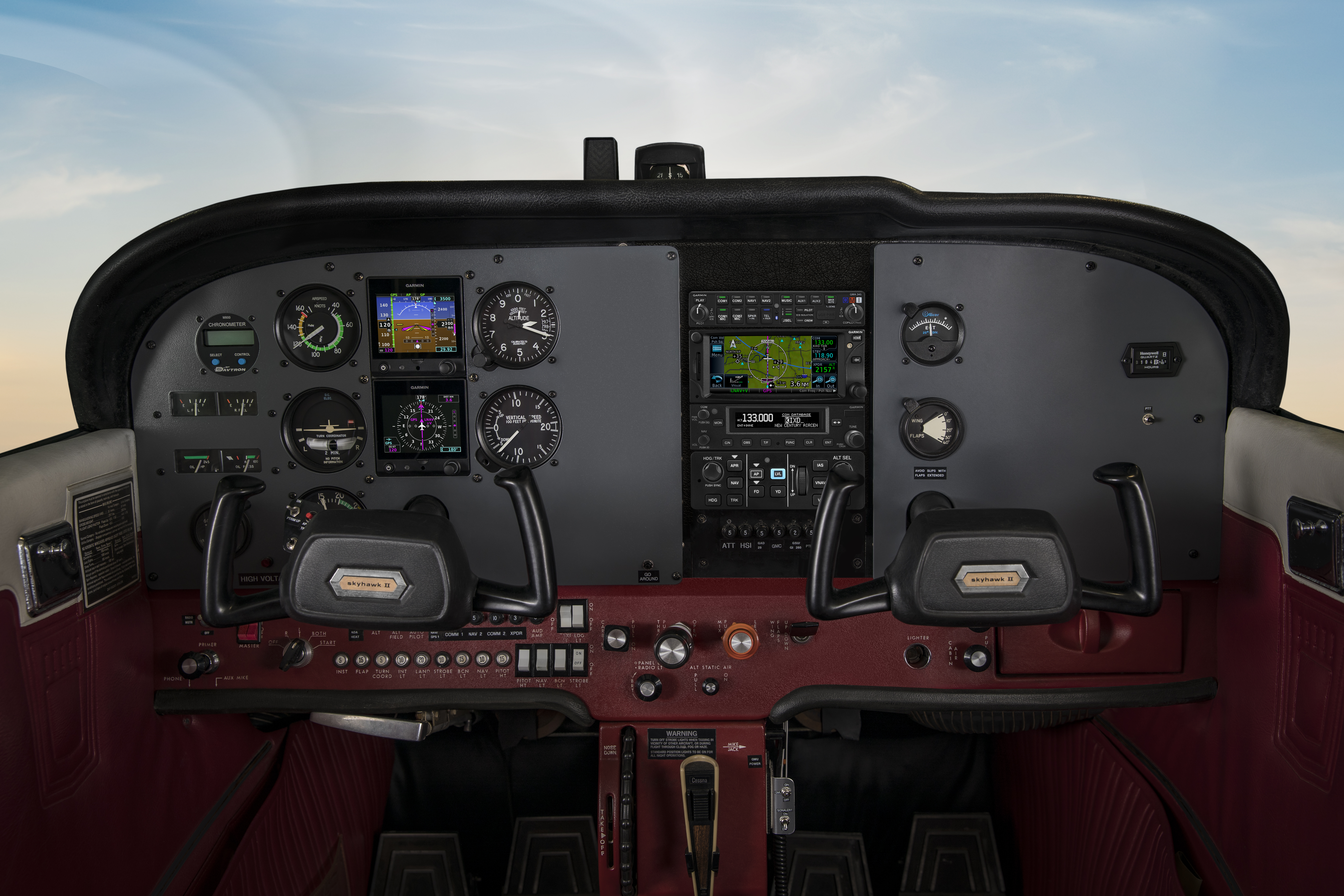 G5-Autopilot in einer Cessna 172