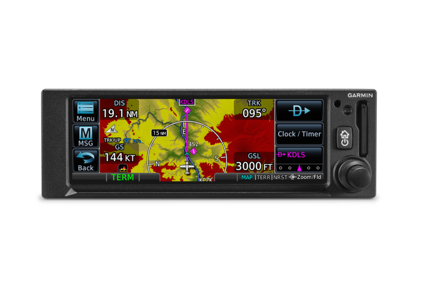 Der neue GPS-Navigator GPS 175 von Garmin