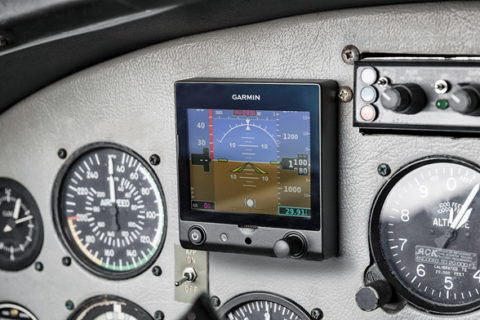 Einbau erlaubt: G5 im Cockpit einer Grumman Tiger
