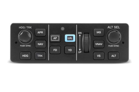 Das Bedienpanel des GFC500