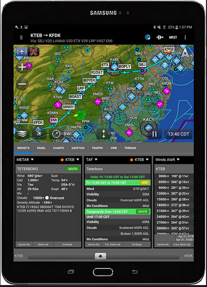 Flieger-App: Garmin Pilot