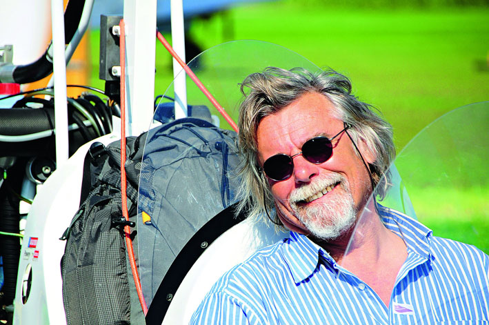 Tourenflieger: Guido Medici ist Herausgeber des bekannten Reiseführers für Piloten, Avioportolano