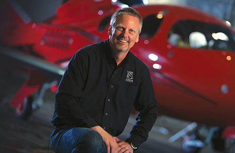 Cirrus-CEO Dale Klapmeier