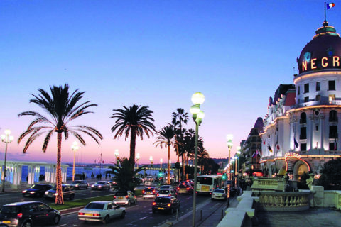 Das Hotel Negresco in Nizza