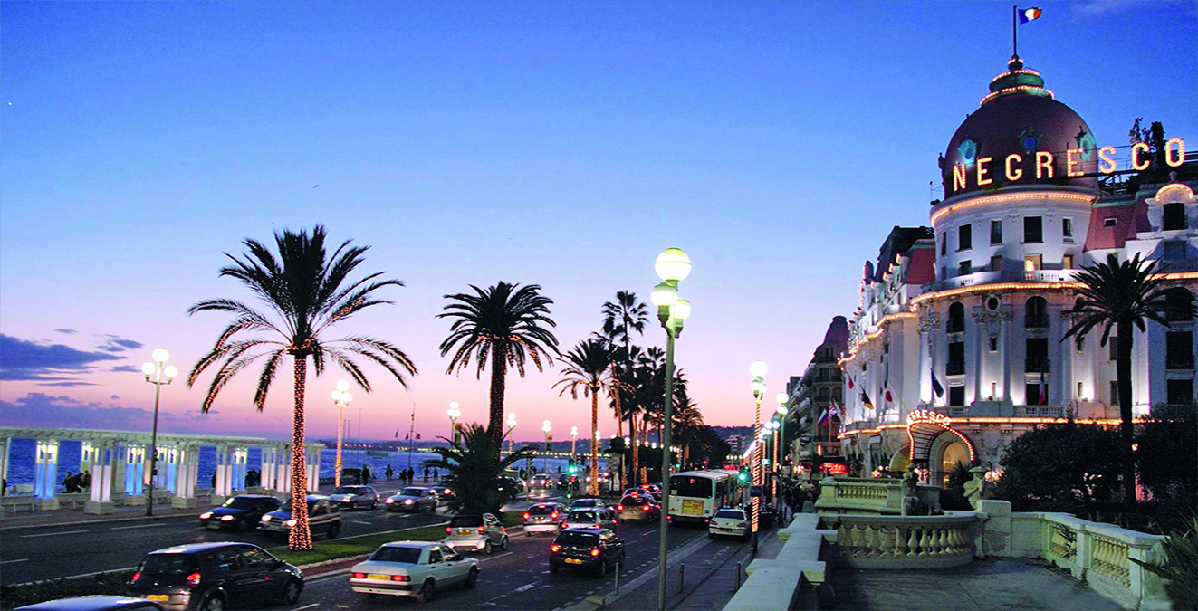 Das Hotel Negresco in Nizza