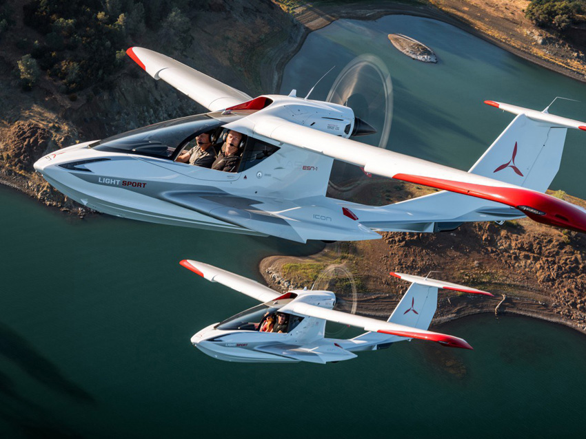 Spaßflieger: Amphibium A5 von Icon Aircraft