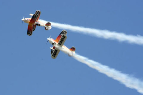 Nicht wegzudenken: Bill Gordon und Billy Segalla sind die Iron Eagles. Die Formation ist jetzt schon zum 26. Mal in Oshkosh