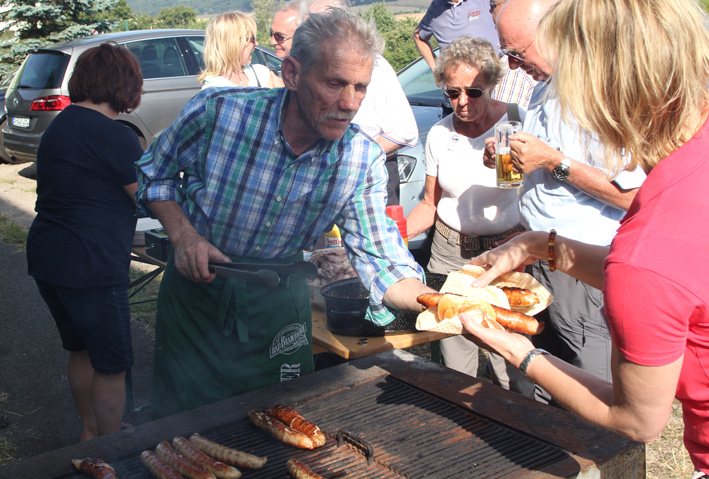 Lecker! Thüringer Rostbratwurst – noch Senf dazu?