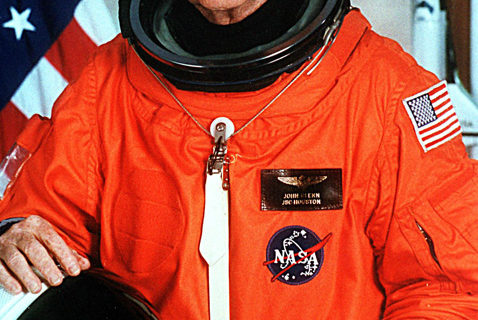 Beachtlich: Mit 77 Jahren startete John Glenn mit einem Space Shuttle noch einmal in den Weltraum